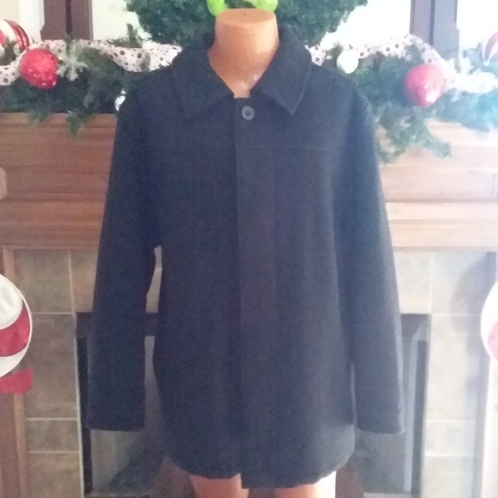 BKE Wool Button Down Jacket